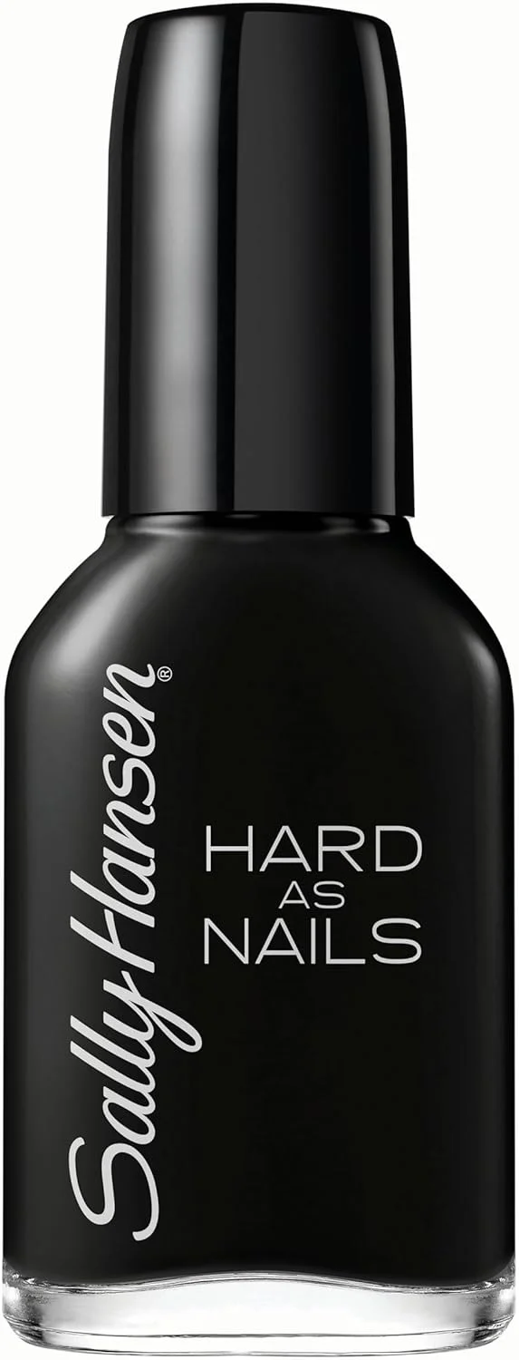 لاک ناخن سالی هانسن مدل Hard as Nails، رنگ قلب سیاه، 13.3 میلی لیتر