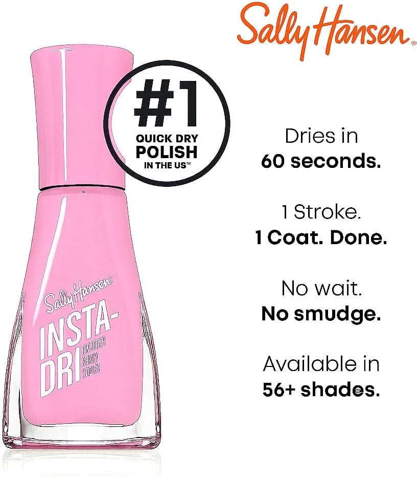 لاک ناخن خشکشونده فوری سالی هانسن - مجموعه شیک شهری - رنگ آلوی عجلهای - 9.2 میلیلیتر لاک ناخن خشکشونده فوری سالی هانسن - مجموعه شیک شهری - رنگ آلوی عجلهای - 9.2 میلیلیتر