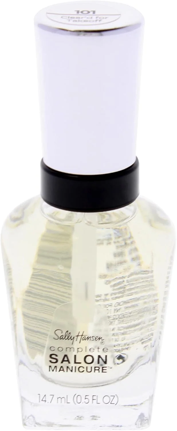 لاک ناخن سالن مانیکور کامل سالی هانسن، رنگ های شفاف، Clear'd for Takeoff