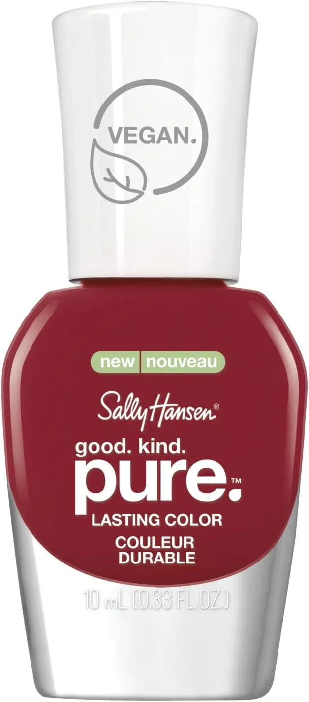 لاک ناخن وگان Sally Hansen Good Kind Pure، رنگ گیلاسی آمور، 10 میلی لیتر