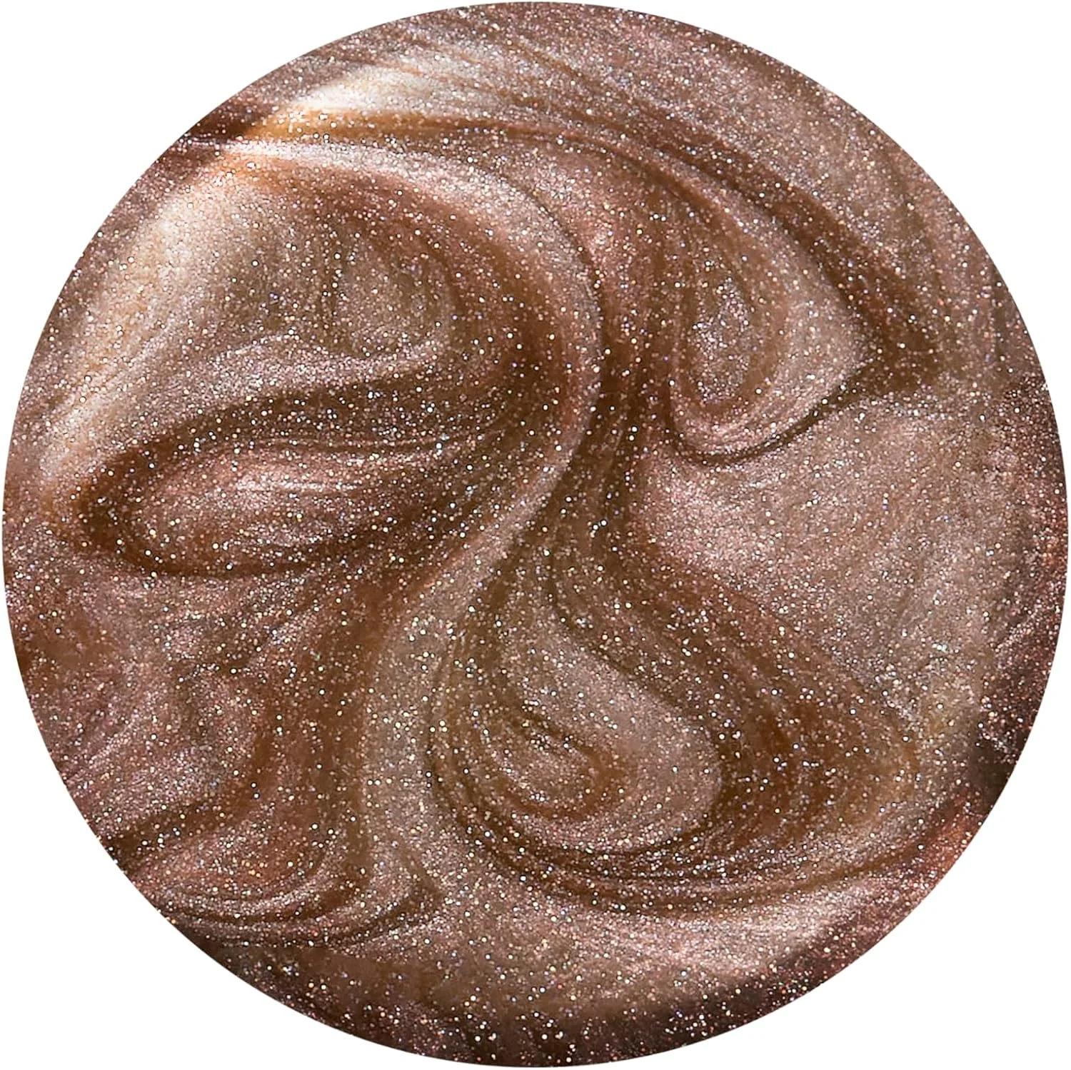 لاک ناخن قهوه ای متالیک سالی هانسن Insta-Dri® Holo-Glow، درخشش فوری، خشک شدن سریع، ماندگاری طولانی، درخشش بدون رگه