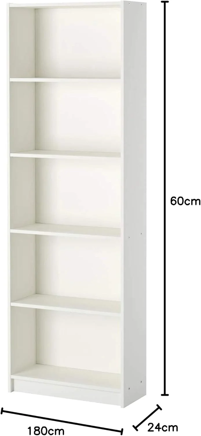 کتابخانه ایکیا GERSBY در رنگ سفید (60 x 180 سانتی متر)