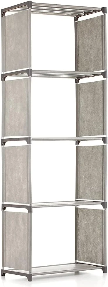 قفسه کتاب 5 طبقه، قفسه های کتاب، واحد قفسه بندی و سازمان دهنده نمایش کتاب