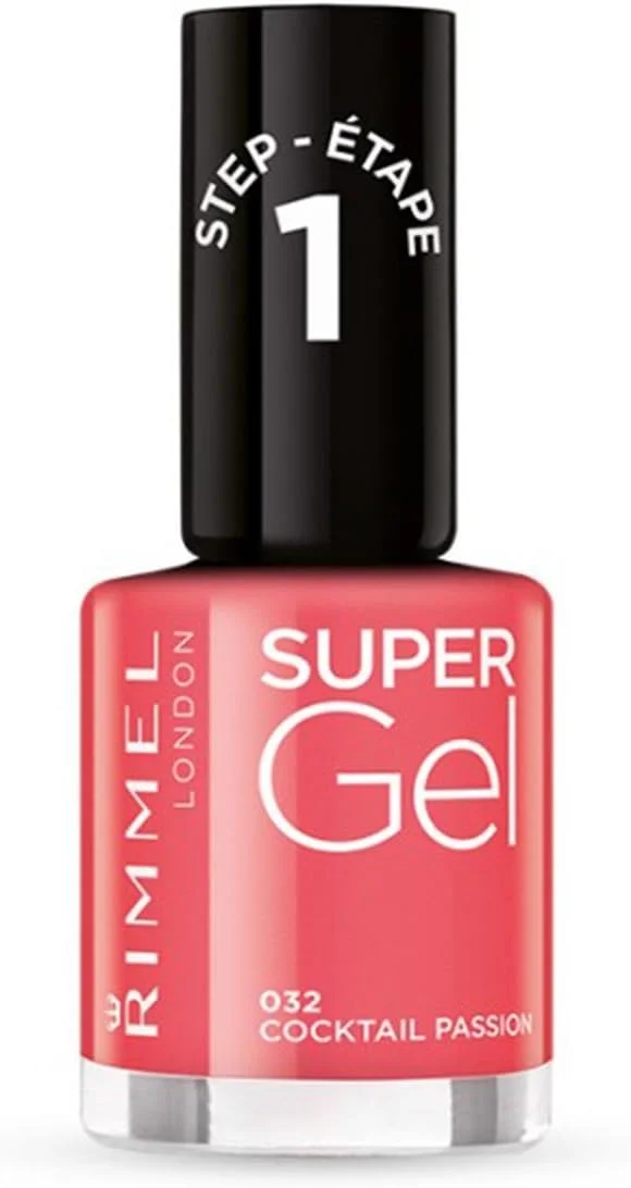 لاک ناخن ژلی ریمل لاندن - کوکتل پشن، 12 میلی لیتر