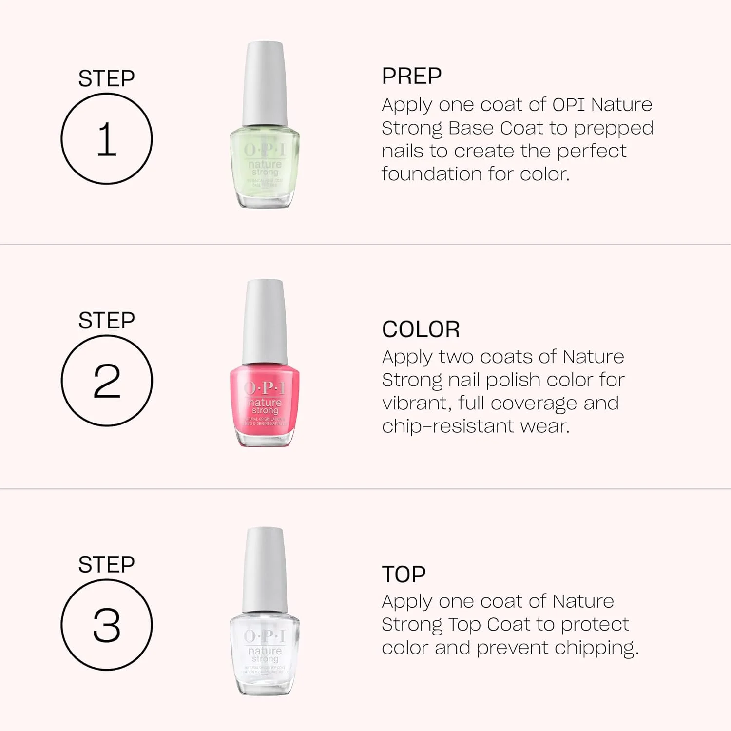 لاک پایه گیاهی تقویت کننده ناخن OPI Nature Strong، ماندگاری 7 روزه، محافظت از ناخن، وگان با مواد طبیعی، شفاف، 15 میلی لیتر لاک پایه گیاهی تقویت کننده ناخن OPI Nature Strong، ماندگاری 7 روزه، محافظت از ناخن، وگان با مواد طبیعی، شفاف، 15 میلی لیتر