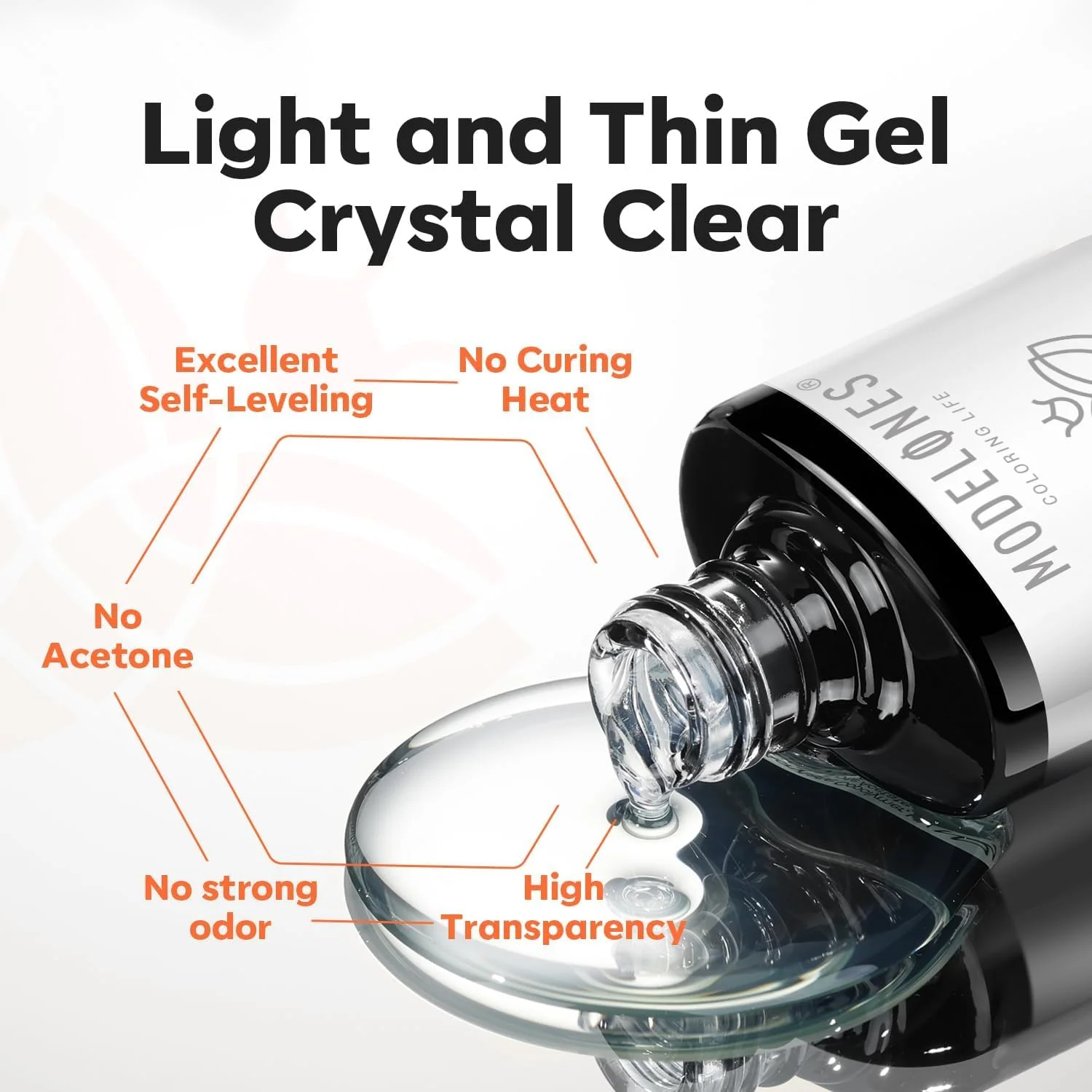 مدلونز، لایه پایه ژل جداشدنی بدون نیاز به دستگاه یو وی، لایه پایه سریع خشک شونده و قابل جدا شدن برای لاک ژل، فونداسیون ژل برای تمرین مبتدیان، محافظت از ناخن بدون آسیب رساندن به ناخن های نازک و ضعیف مدلونز، لایه پایه ژل جداشدنی بدون نیاز به دستگاه یو وی، لایه پایه سریع خشک شونده و قابل جدا شدن برای لاک ژل، فونداسیون ژل برای تمرین مبتدیان، محافظت از ناخن بدون آسیب رساندن به ناخن های نازک و ضعیف