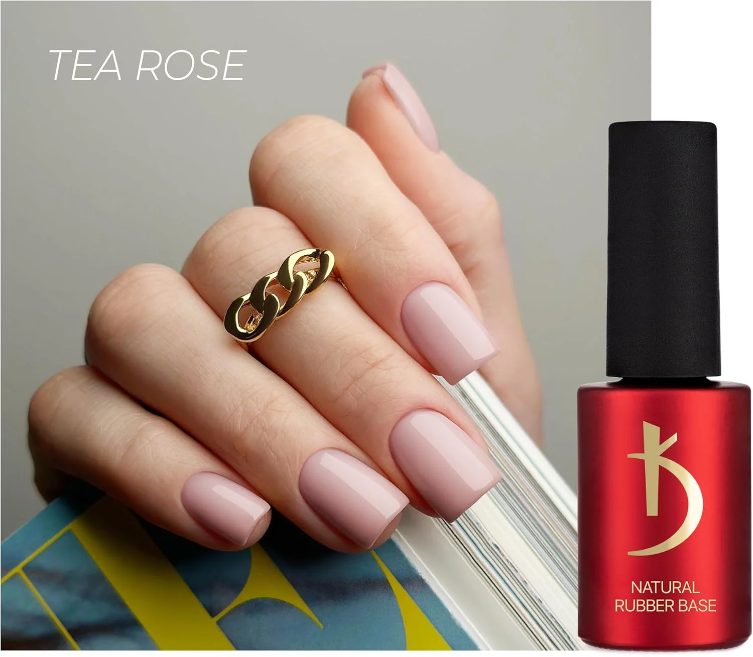 ژل بیس پایه رابر طبیعی کی پروفشنال - رنگ گل رز چای - پوشش پایه یو وی ال ای دی - 15 میل - لاک ناخن - رنگ های صورتی نود - ژل ناخن ماندگاری طولانی - لاک ناخن یو وی کی ژل بیس پایه رابر طبیعی کی پروفشنال - رنگ گل رز چای - پوشش پایه یو وی ال ای دی - 15 میل - لاک ناخن - رنگ های صورتی نود - ژل ناخن ماندگاری طولانی - لاک ناخن یو وی کی