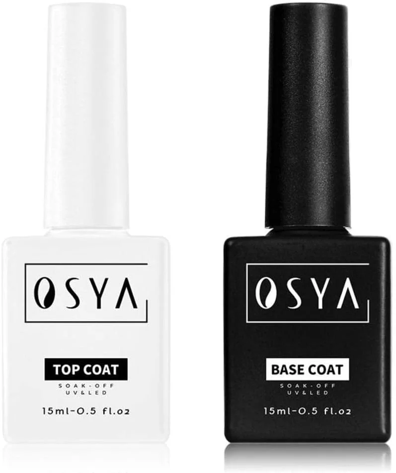 لاک ژل پایه و رویه توز، خشک شدن سریع با UV LED (۱۵ میلی لیتر)