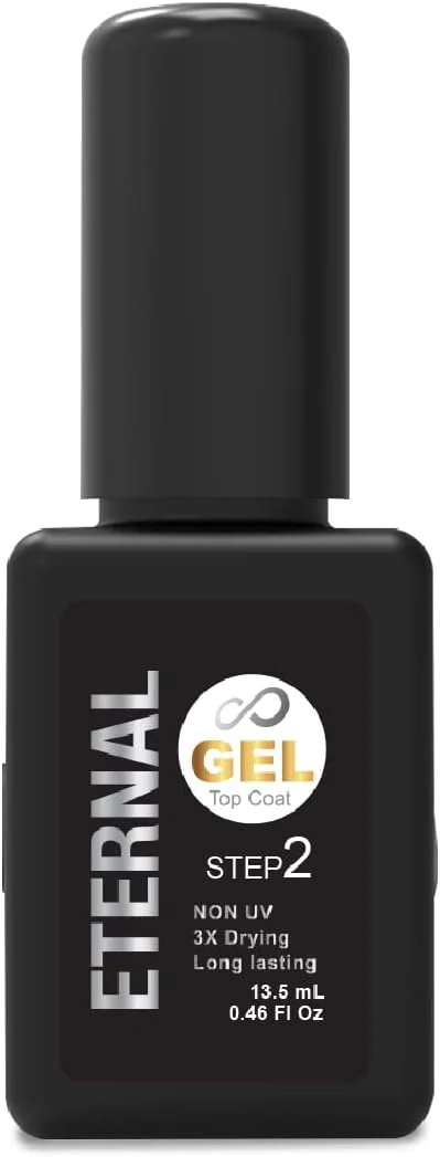 ژل تاپ کت ابدی - درخشش آینه ای بدون نیاز به خیساندن و بدون نیاز به لامپ UV (تک واحدی) ژل تاپ کت ابدی - درخشش آینه ای بدون نیاز به خیساندن و بدون نیاز به لامپ UV (تک واحدی)