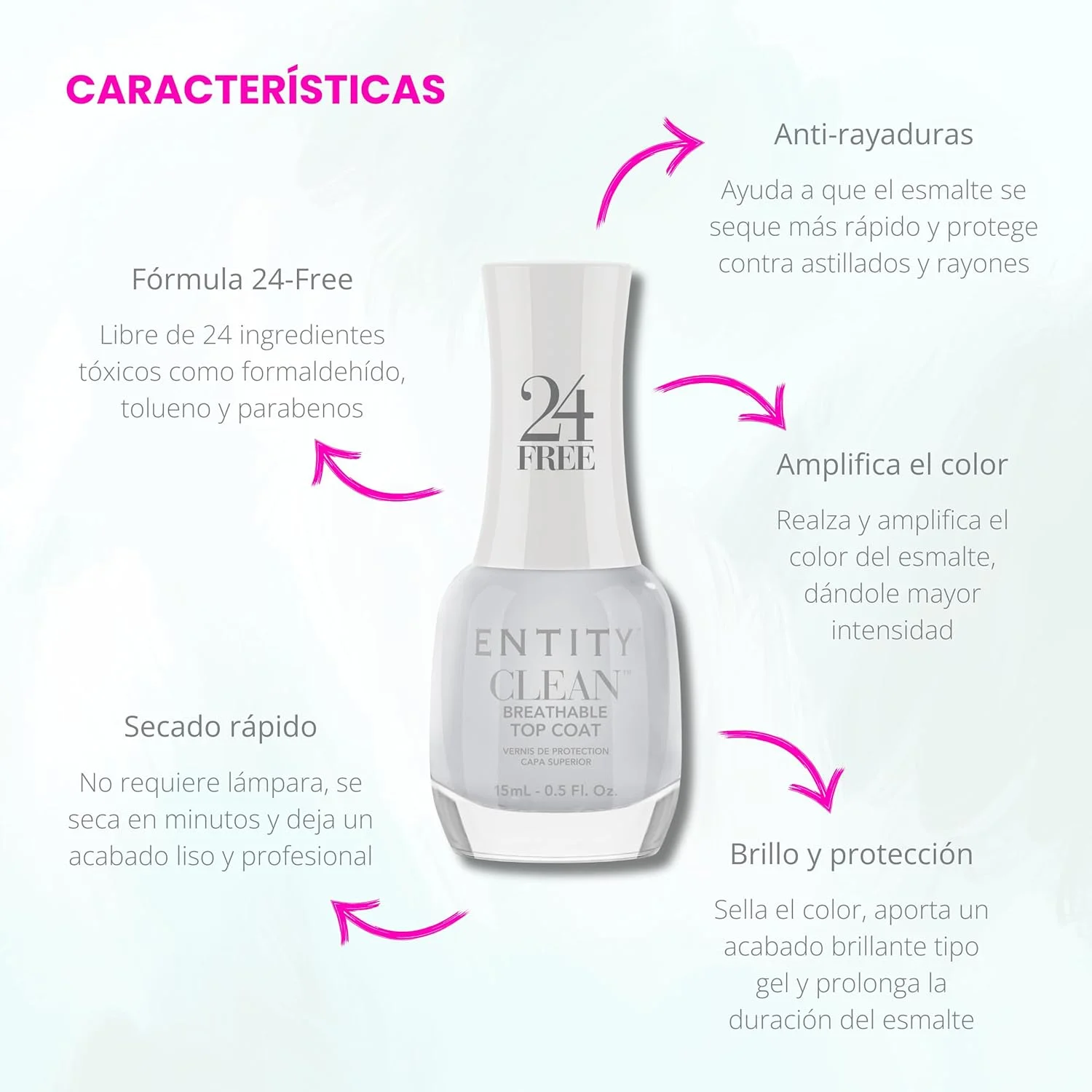 لاک ناخن رویه تمیز و قابل تنفس انتیتی، 15 میلی لیتر، لاک ناخن وگان و بدون تست حیوانی با بیوتین افزوده، لاک ناخن حلال، لاک ناخن ارگانیک لاک ناخن رویه تمیز و قابل تنفس انتیتی، 15 میلی لیتر، لاک ناخن وگان و بدون تست حیوانی با بیوتین افزوده، لاک ناخن حلال، لاک ناخن ارگانیک