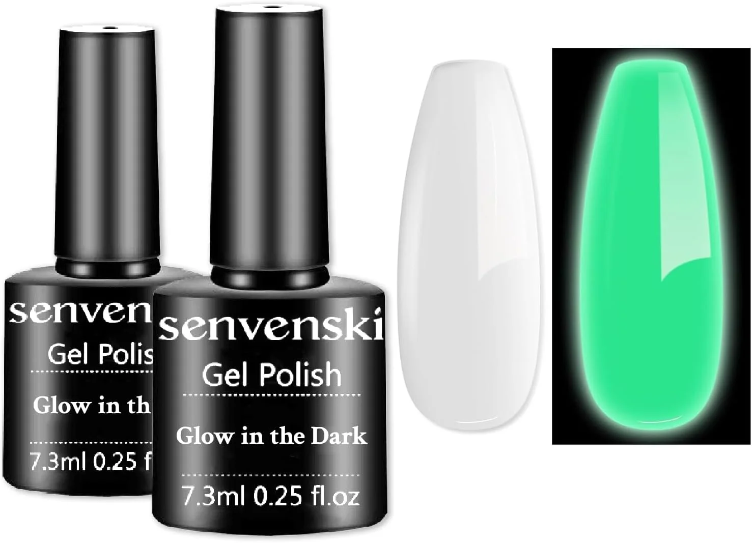 لاک ژل تاپ کت شب تاب سنونسکی، لاک ژل درخشان فلورسنت، کیت مانیکور UV LED برای زنان، مناسب استفاده حرفه ای در سالن و منزل (TB011) لاک ژل تاپ کت شب تاب سنونسکی، لاک ژل درخشان فلورسنت، کیت مانیکور UV LED برای زنان، مناسب استفاده حرفه ای در سالن و منزل (TB011)