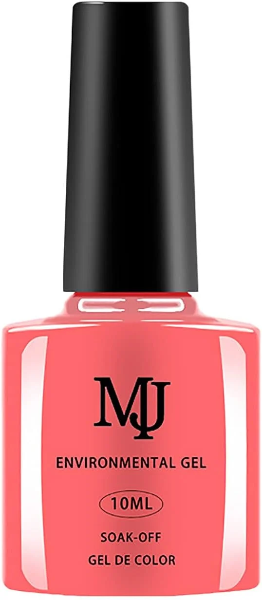 ست لاک ژل براق و ابریشمی، بدون نیاز به پد، پایه ژل سازگار با محیط زیست، 10 میلی لیتر در هر بطری (بسته 12 عددی)، کیت اسطوخودوس (A، تک سایز)