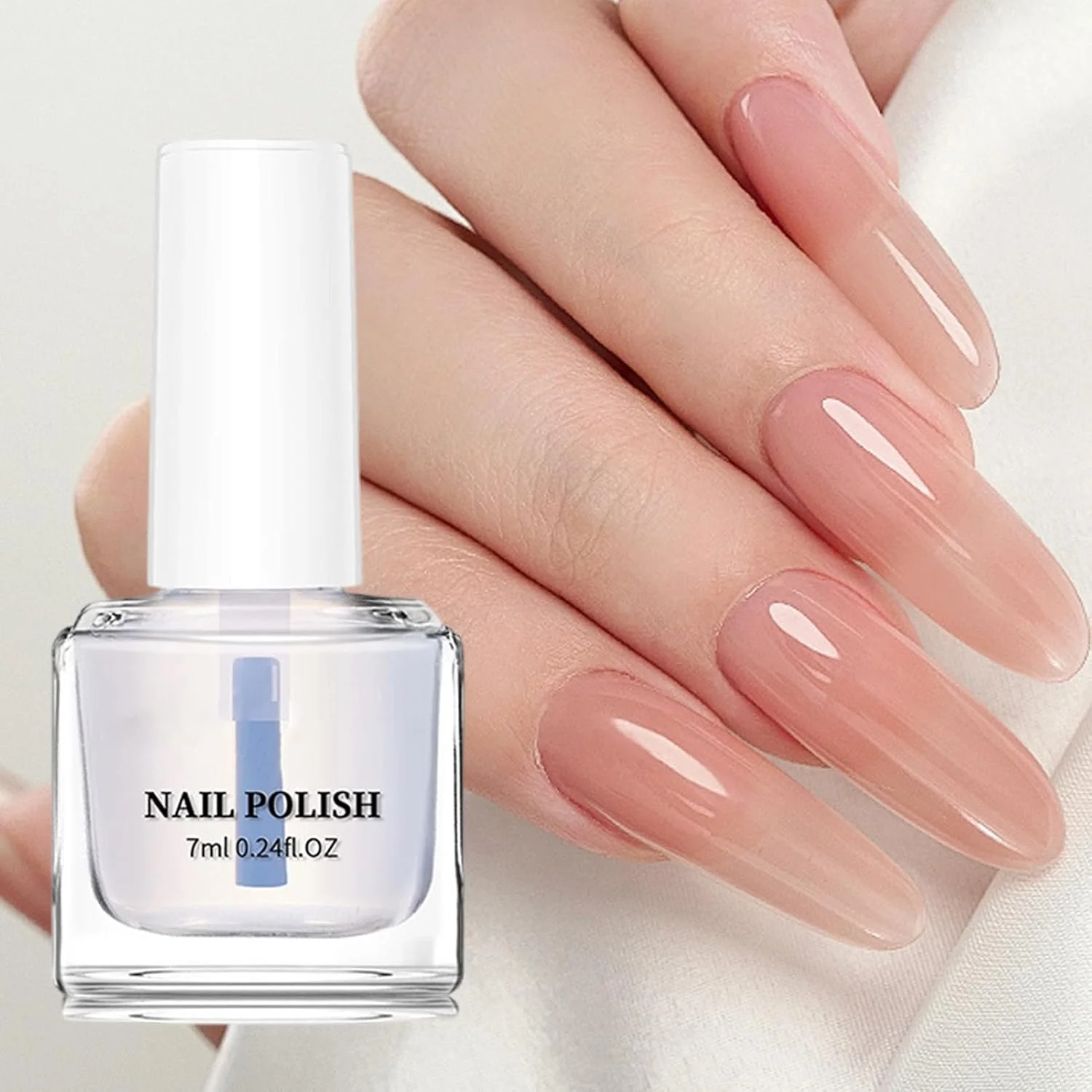 لاک ژل ناخن - محافظ بادوام 7 میلی لیتر | لاک ناخن رویه - برای زیبایی شخصی، سبک زندگی، مانیکور روزانه، روتین خانگی، مد