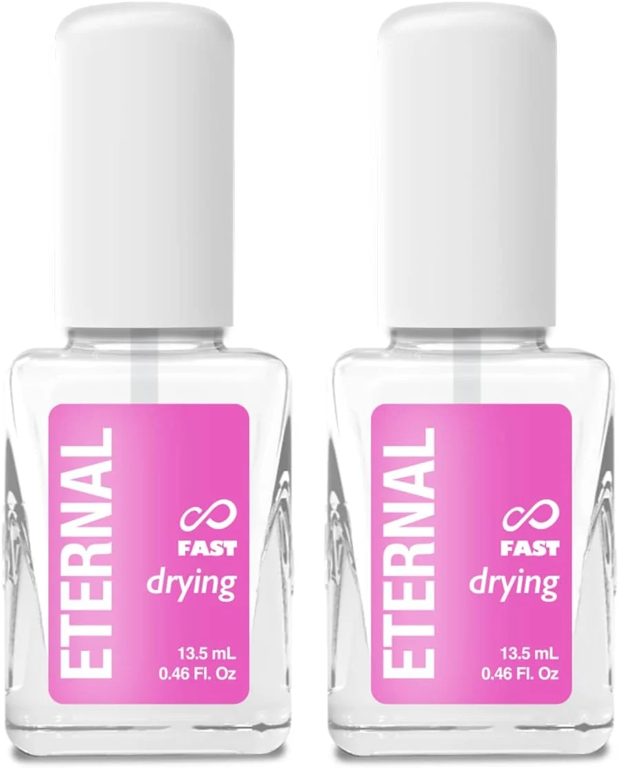 لاک ناخن تاپ کت خشک‌شونده سریع Eternal (دو عددی)