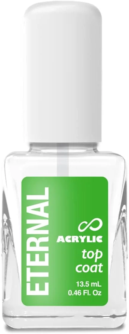 ژل تاپ کت اکریلیک Eternal – درخشش آینه ای قوی بدون نیاز به لامپ UV – 1 عدد اکریلیک - 1 عدد