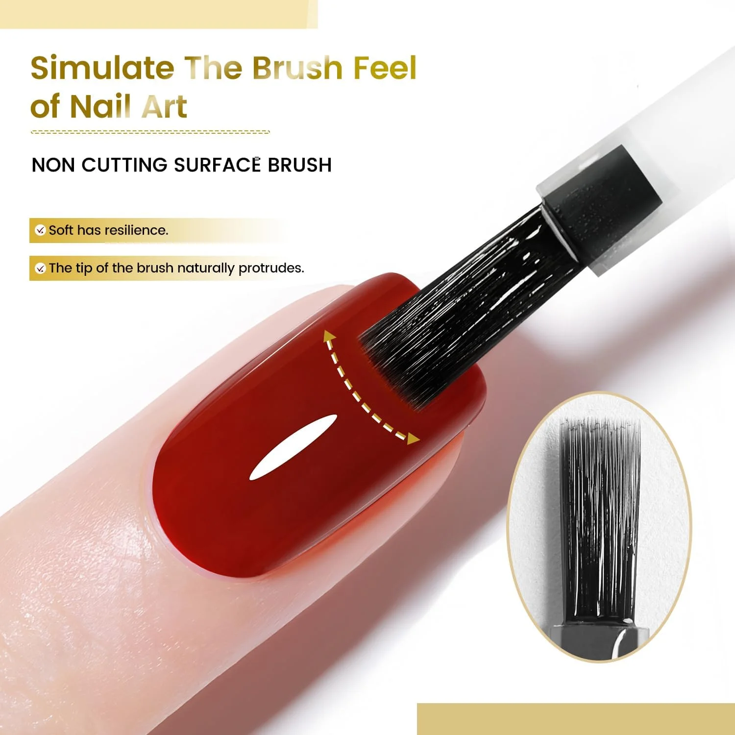 ژل تاپ کت مقاوم در برابر لک JODSONE - 16.5 میلی لیتر، بدون نیاز به تمیز کردن، تاپ کت کریستالی لاک ژل، ضد لک و براقیت طولانی مدت، مناسب برای دست های عرق کرده یا تماس با روغن/آب، نیاز به نور UV