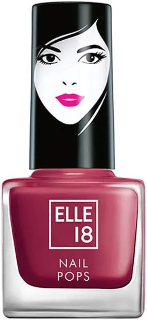 لاک ناخن Elle 18 Nail Pops، رنگ 164، روکش مات و براق، 5 میلی لیتر