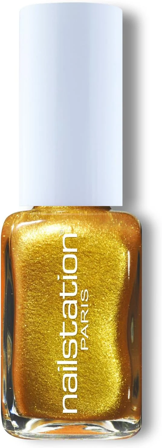 لاک ناخن متال طلایی مات Nailstation® | لاک ناخن براق | Vernis à ongles