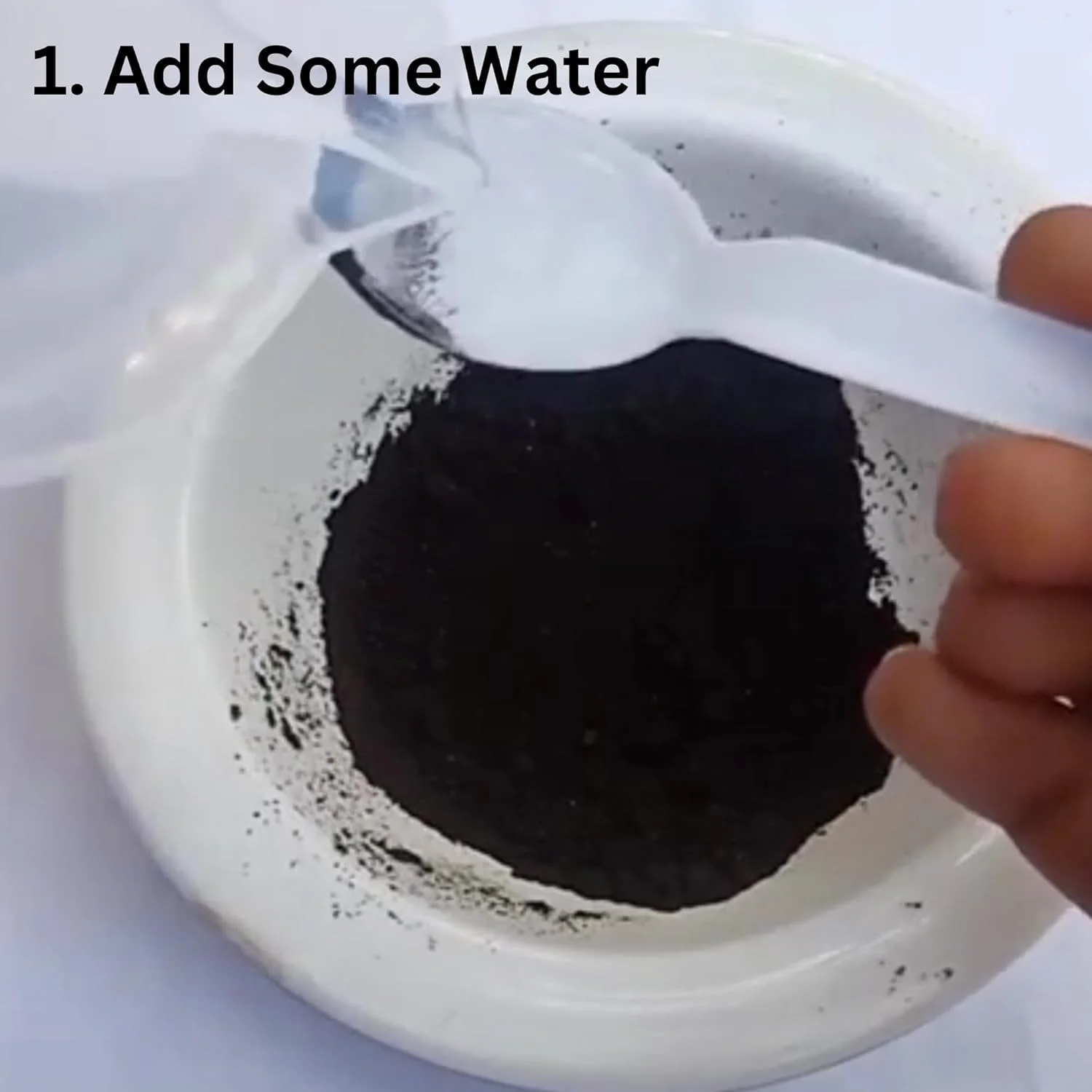 حنای طبیعی مشکی ناخن | لاک ناخن گیاهی و حلال سازگار با وضو | رنگ مشکی تیره مات آماده مصرف | رنگ موقت | بسته 30 میلی لیتری تکی | مشکی تیره