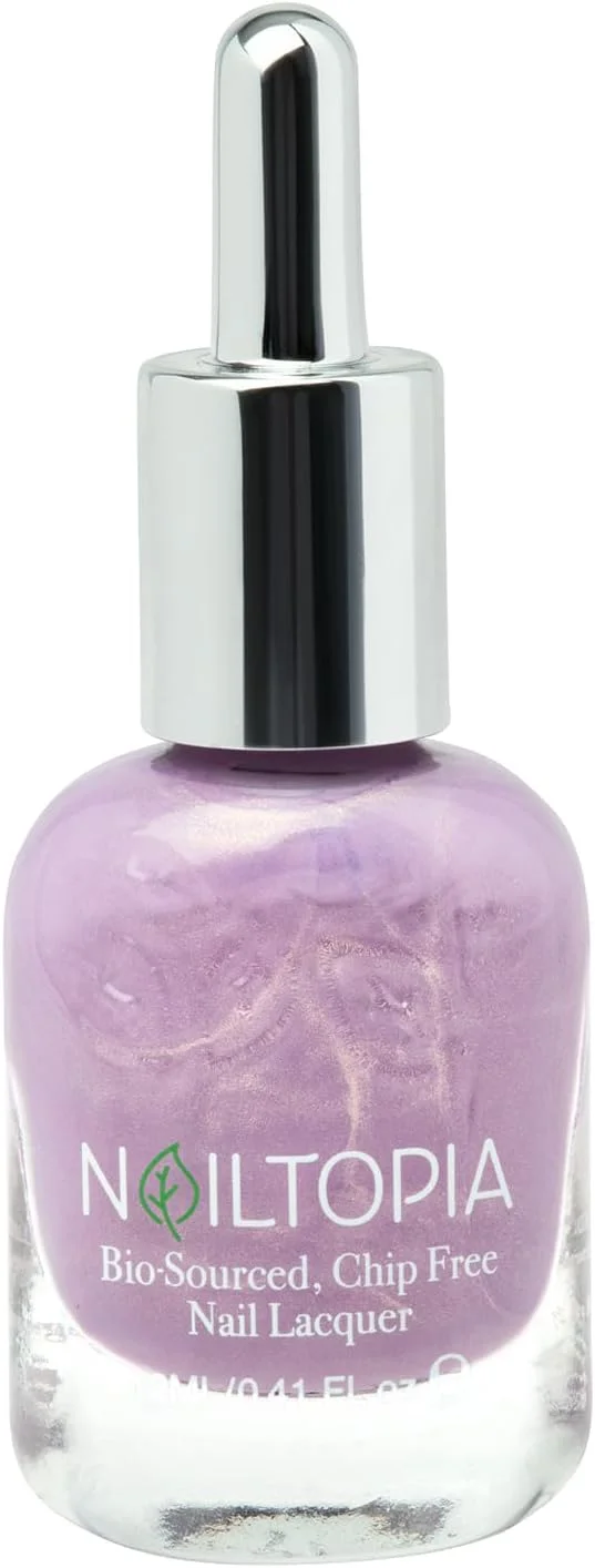 لاک ناخن بایو-سورس بدون تراشه نیلتوپیا - پوشش لاک تقویت کننده ناخن برای مانیکور سریع - هنر کوتیکول فوری، سریع و عالی - درمان نهایی رنگ حرفه ای - Set The Pace - 0.41 اونس