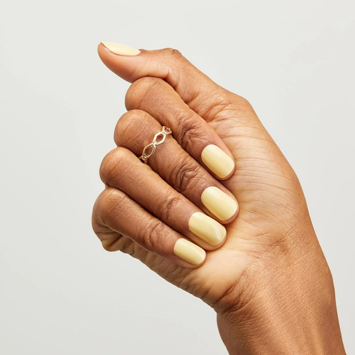 لاک ناخن گیاهی Nailtopia - پوشش تقویت کننده لاک ناخن برای مانیکور سریع - هنر کوتیکول فوری، سریع و بی نقص - درمان حرفه ای رنگ - زرد ملایم - 0.41 اونس