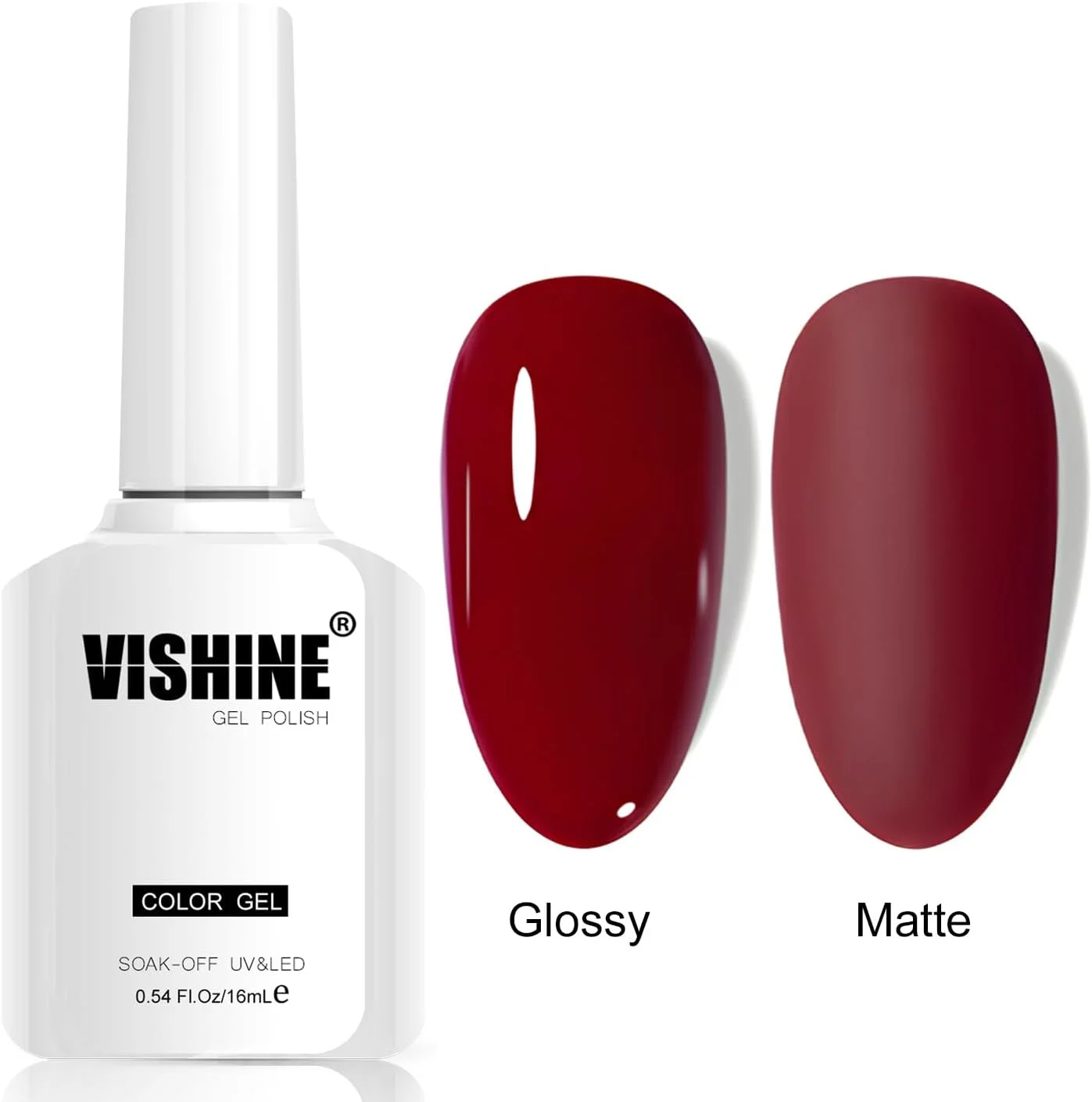 لاک ژل ناخن نیمه دائمی ویشاین رنگ آلویی 16 میلی لیتر، طراحی هنری ناخن، مانیکور سالنی، مناسب استفاده در خانه، رنگ L359 آلویی مخملی