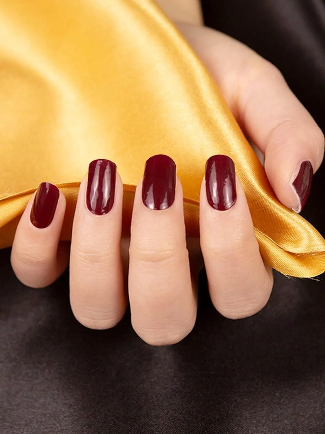 کالالری ۲۰ عدد لاک ژل ناخن، استیکر طراحی ناخن، کیت کامل برای ناخن های ژلی خشک شده، قرمز شرابی (لامپ UV/LED شامل نمی شود) کالالری ۲۰ عدد لاک ژل ناخن، استیکر طراحی ناخن، کیت کامل برای ناخن های ژلی خشک شده، قرمز شرابی (لامپ UV/LED شامل نمی شود)