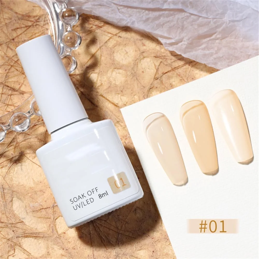 ست لاک ناخن، ژلی ژل مانیکور Azonee، ست لاک ژل، 4 عدد ژل فرانسوی شفاف، 8 میلی لیتر، کیت لاک ژل شیشه ای Soak Off، لاک ناخن ژل چشم گربه ای، لاک ژل Nude ست لاک ناخن، ژلی ژل مانیکور Azonee، ست لاک ژل، 4 عدد ژل فرانسوی شفاف، 8 میلی لیتر، کیت لاک ژل شیشه ای Soak Off، لاک ناخن ژل چشم گربه ای، لاک ژل Nude