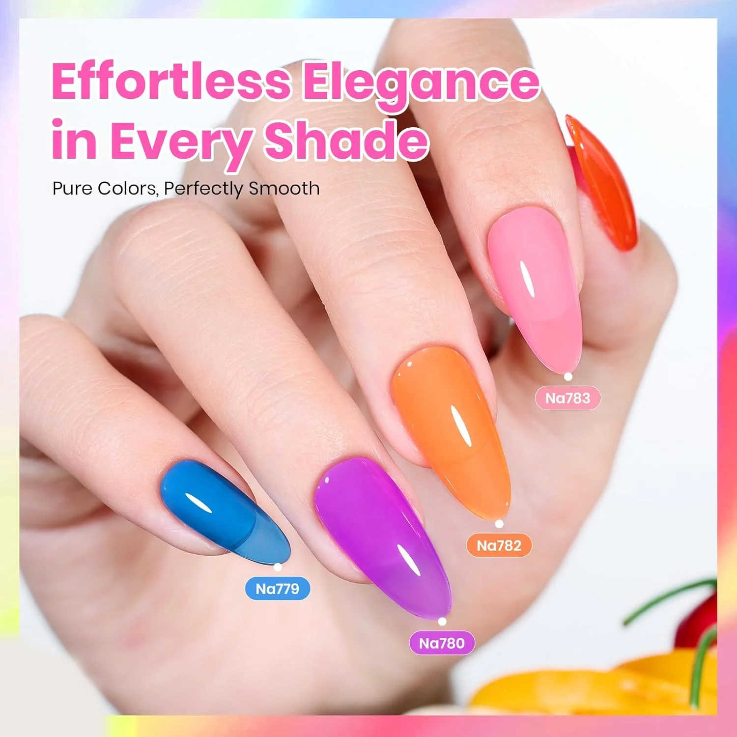 ست لاک ژل ژله ای بیترلز، 6 رنگ تابستانی نئون، زرد، صورتی، قرمز، آبی، بنفش، نارنجی، 15 میل، سایز کامل، با اثر شفاف و شیشه ای، قابل برداشتن با خیساندن، بطری رنگارنگ یو وی، هدیه برای خانم ها ست لاک ژل ژله ای بیترلز، 6 رنگ تابستانی نئون، زرد، صورتی، قرمز، آبی، بنفش، نارنجی، 15 میل، سایز کامل، با اثر شفاف و شیشه ای، قابل برداشتن با خیساندن، بطری رنگارنگ یو وی، هدیه برای خانم ها