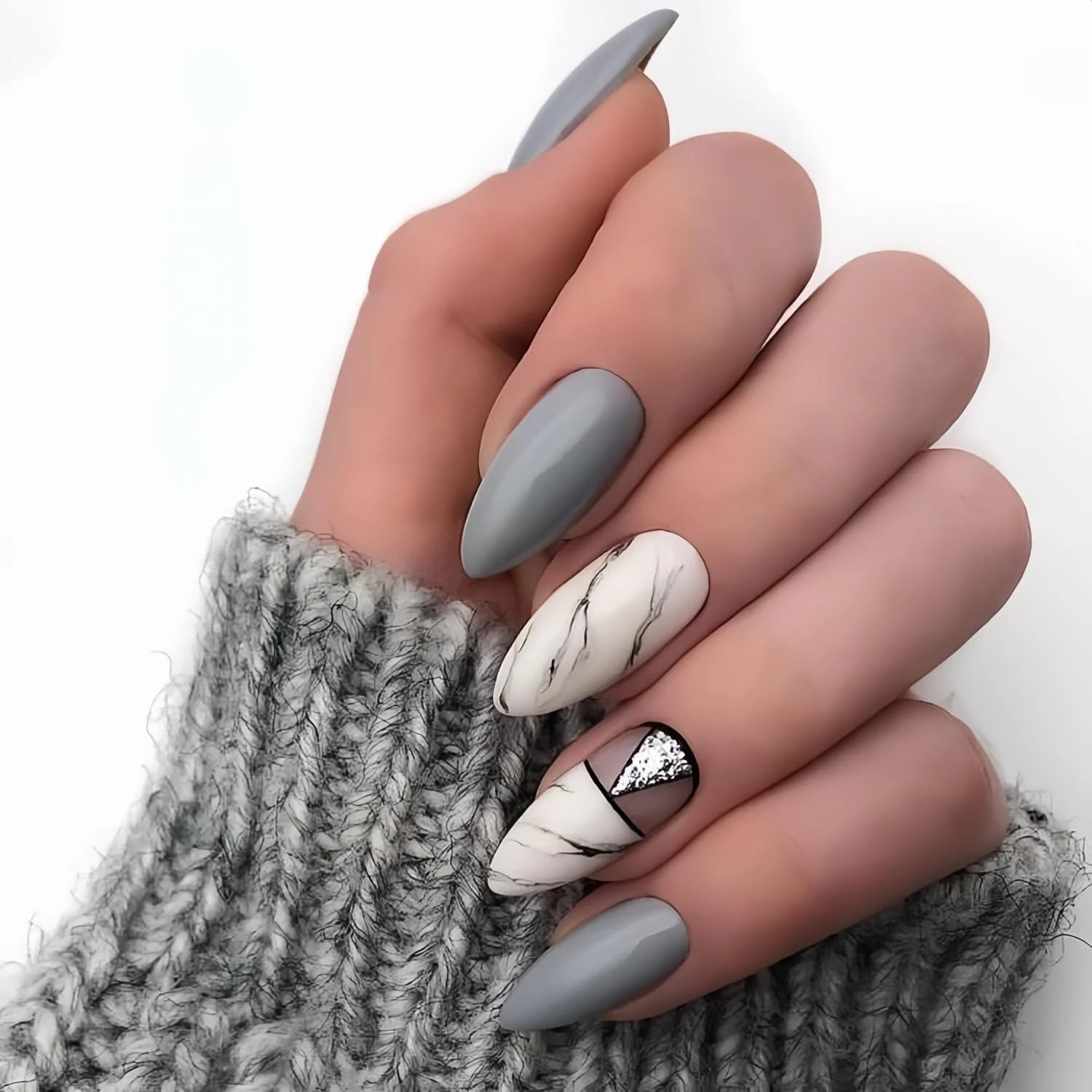 ست لاک ژل خاکستری Senvenski - ست طراحی ناخن UV/LED با رنگ های خاکستری روشن و تیره | ست هدیه مانیکور برای استفاده خانم ها در سالن و منزل (CS2-025) ست لاک ژل خاکستری Senvenski - ست طراحی ناخن UV/LED با رنگ های خاکستری روشن و تیره | ست هدیه مانیکور برای استفاده خانم ها در سالن و منزل (CS2-025)