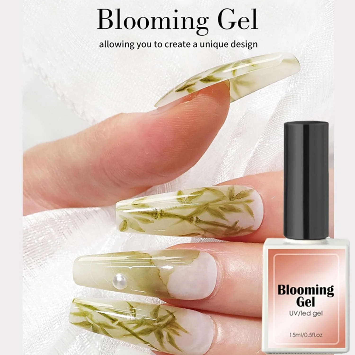 ژل شکوفه دهنده، 15 میلی لیتر لاک ناخن با اثر پخش شوندگی شفاف - ژل طراحی سریع خشک شونده برای هنر ناخن، لوازم جانبی سالن ها، مناسب برای مادر، دختر، همسر و دوست دختر ژل شکوفه دهنده، 15 میلی لیتر لاک ناخن با اثر پخش شوندگی شفاف - ژل طراحی سریع خشک شونده برای هنر ناخن، لوازم جانبی سالن ها، مناسب برای مادر، دختر، همسر و دوست دختر
