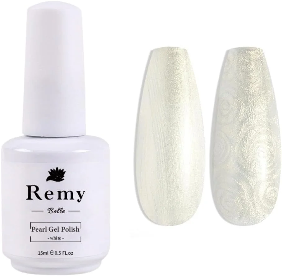 لاک ژل ناخن مرواریدی رمی بل، ۱۵ میلی لیتر، صدفی سفید خالص، پری دریایی، سفید برفی، لاک ژل خیساندنی، قابل استفاده با لامپ UV LED برای طراحی ناخن، مانیکور سالنی، DIY در خانه، 0.5 OZ (سفید) لاک ژل ناخن مرواریدی رمی بل، ۱۵ میلی لیتر، صدفی سفید خالص، پری دریایی، سفید برفی، لاک ژل خیساندنی، قابل استفاده با لامپ UV LED برای طراحی ناخن، مانیکور سالنی، DIY در خانه، 0.5 OZ (سفید)