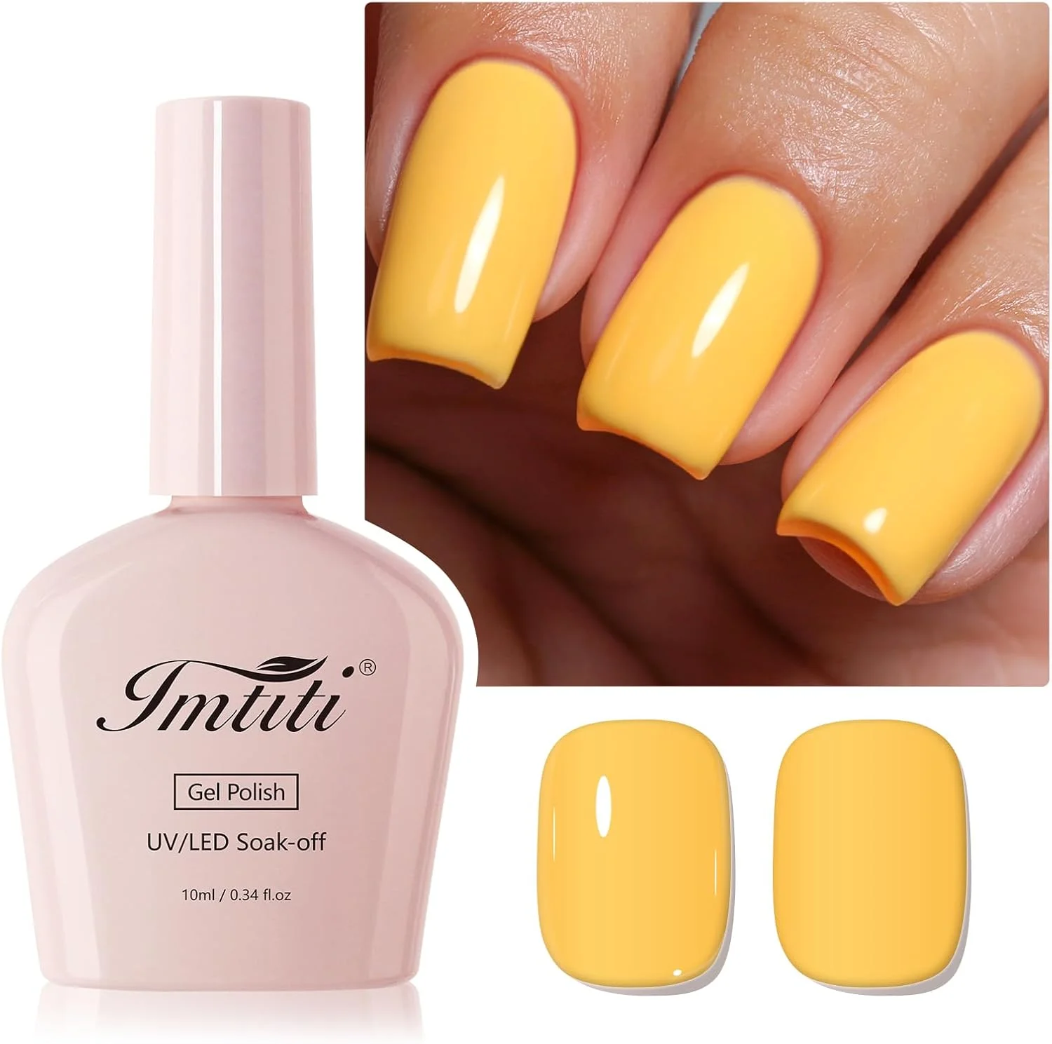 لاک ژل ایمتیتی، 1 عدد لاک ژل یو وی ال ای دی زرد آبنباتی، بادوام، مناسب طراحی ناخن و مانیکور در خانه برای بهار و تابستان (10 میلی لیتر - 964) لاک ژل ایمتیتی، 1 عدد لاک ژل یو وی ال ای دی زرد آبنباتی، بادوام، مناسب طراحی ناخن و مانیکور در خانه برای بهار و تابستان (10 میلی لیتر - 964)