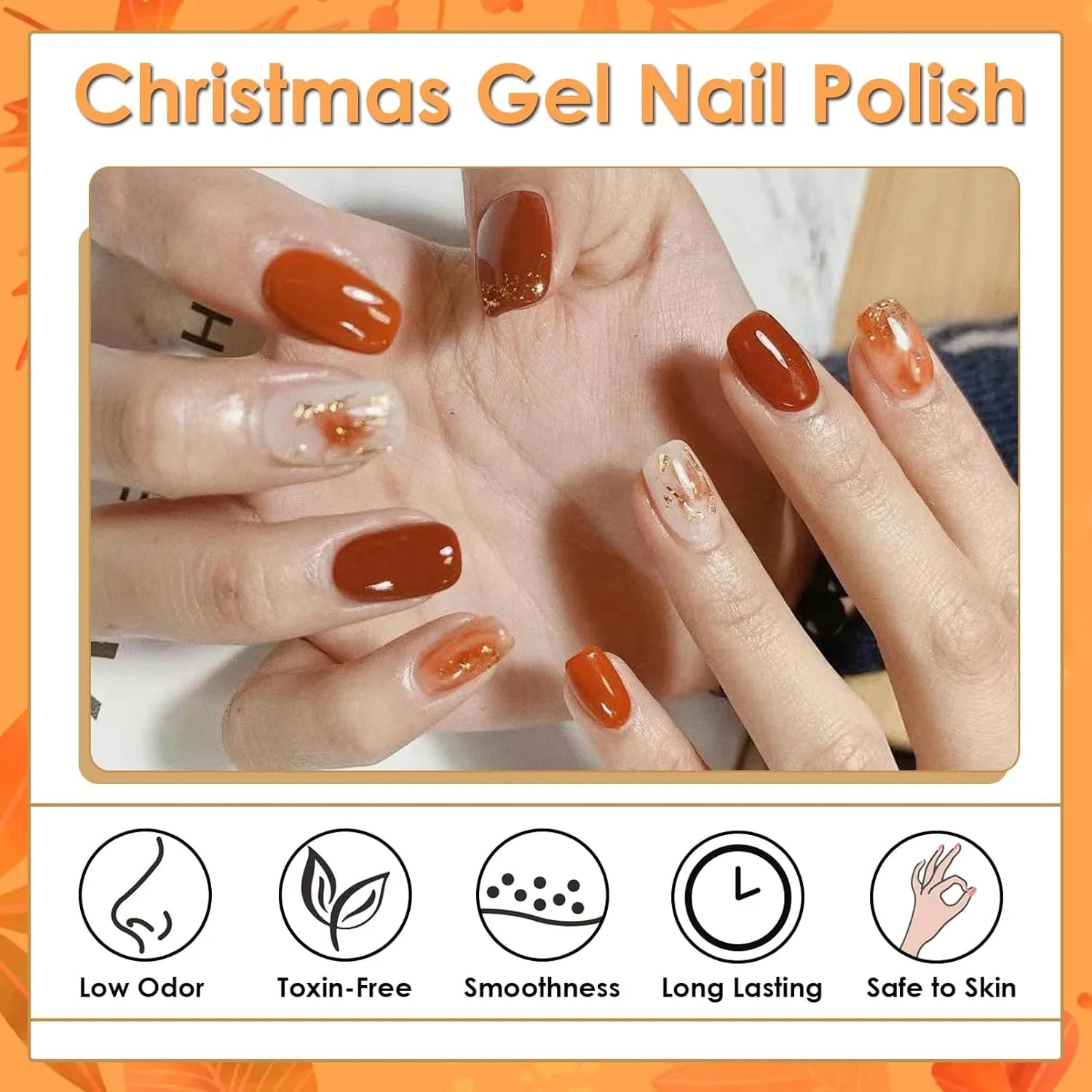 ست لاک ناخن 6 رنگ، 6 عدد لاک ناخن خشکشونده سریع و بادوام، لاک ناخن هولوگرافیک غیر سمی بر پایه آب برای طراحی ناخن در خانه، 8 میلیلیتر در 6 عدد ست لاک ناخن 6 رنگ، 6 عدد لاک ناخن خشکشونده سریع و بادوام، لاک ناخن هولوگرافیک غیر سمی بر پایه آب برای طراحی ناخن در خانه، 8 میلیلیتر در 6 عدد