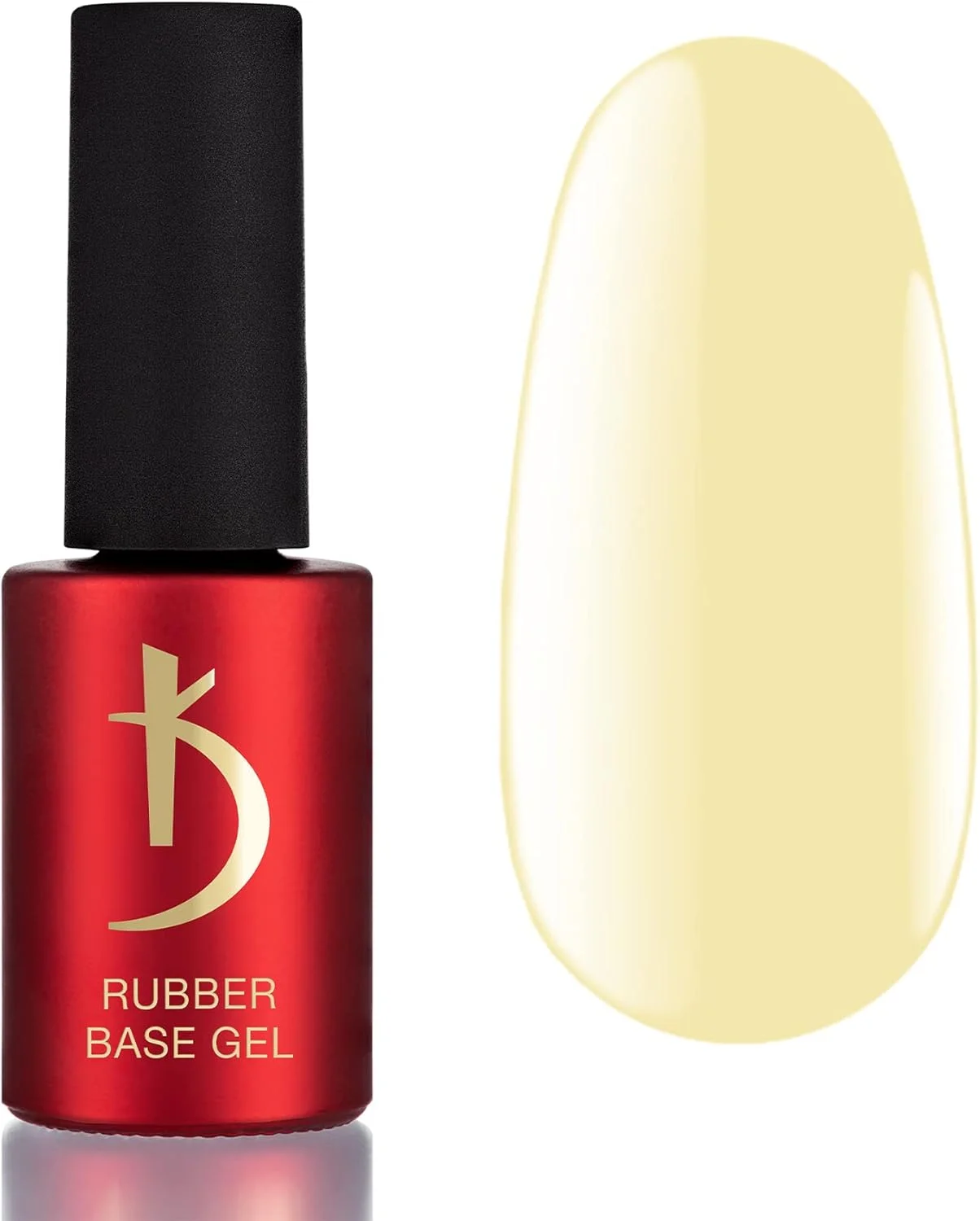 ژل بیس رابر حرفه ای K ODI - لاک پایه - لاک ژل پایه پاستیلی وانیلی زرد - لاک ژل ناخن UV در رنگ های پاستیلی - ژل ناخن - 7 میلی لیتر