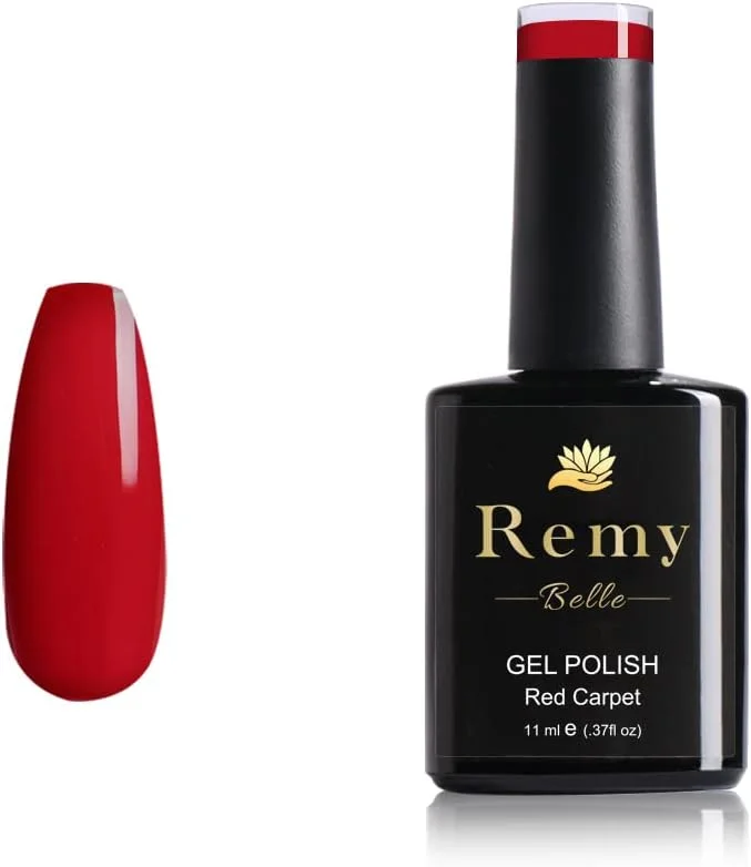 لاک ژل رمی بل، 11 میلی لیتر، ماندگاری طولانی، مقاوم در برابر لب پر شدن، نیاز به خشک شدن زیر لامپ UV LED (فرش قرمز)