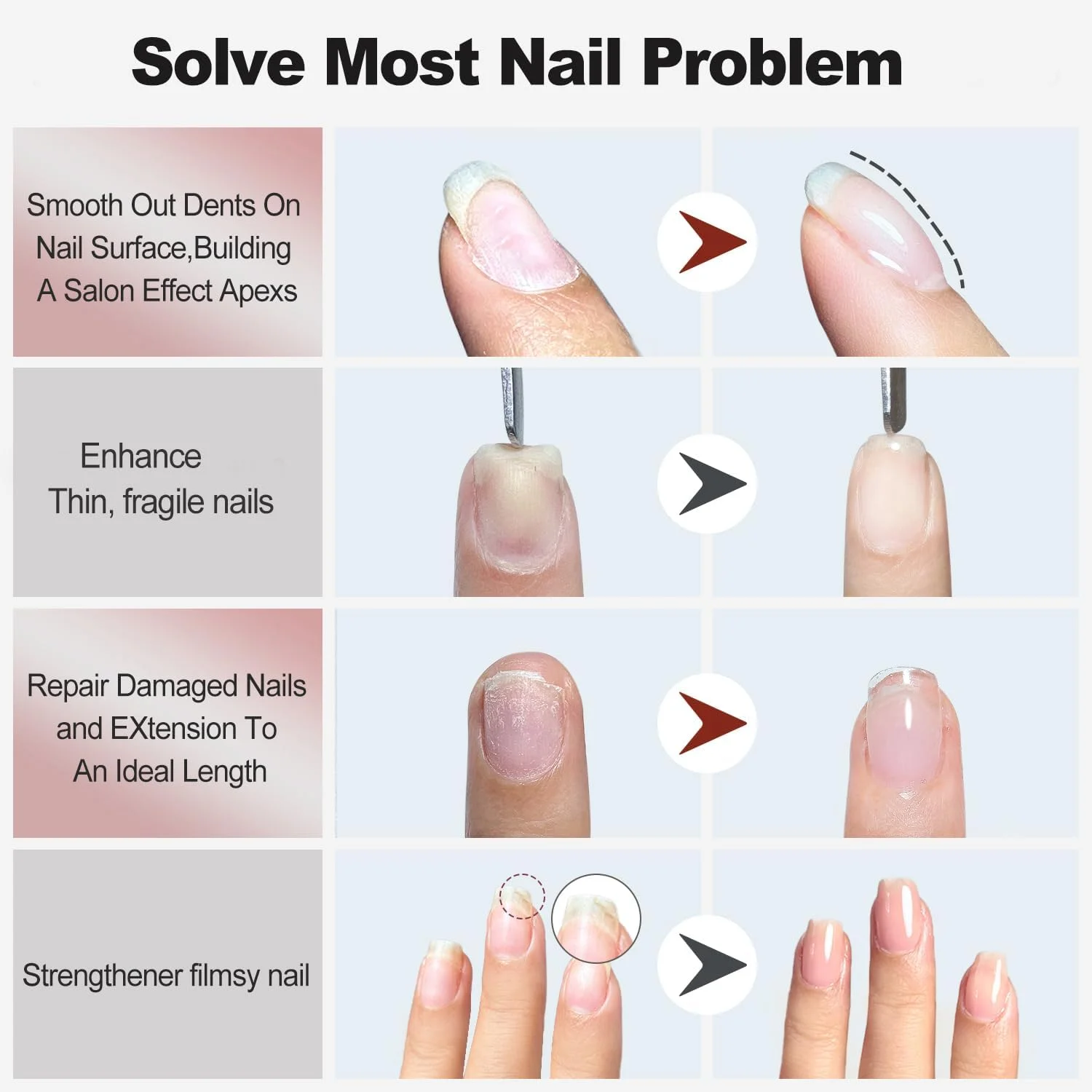 لاک ژل بیس کاور لاستیکی شفاف FZANEST، ژل بیلدر 5 در 1 15 میلی لیتری برای ناخن، ژل تقویت کننده ناخن، ژل اکستنشن سریع ناخن، لاک بیس کاور لاستیکی بادوام UV LED