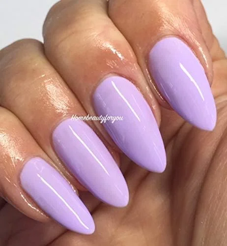 لاک ژل ناخن بلوسکی، یاسی بنفش، رنگ تابستانی بهاری AW1801، خشک شدن با لامپ UV LED، حجم 10 میلی لیتر (نیاز به خشک شدن زیر لامپ LED/UV)