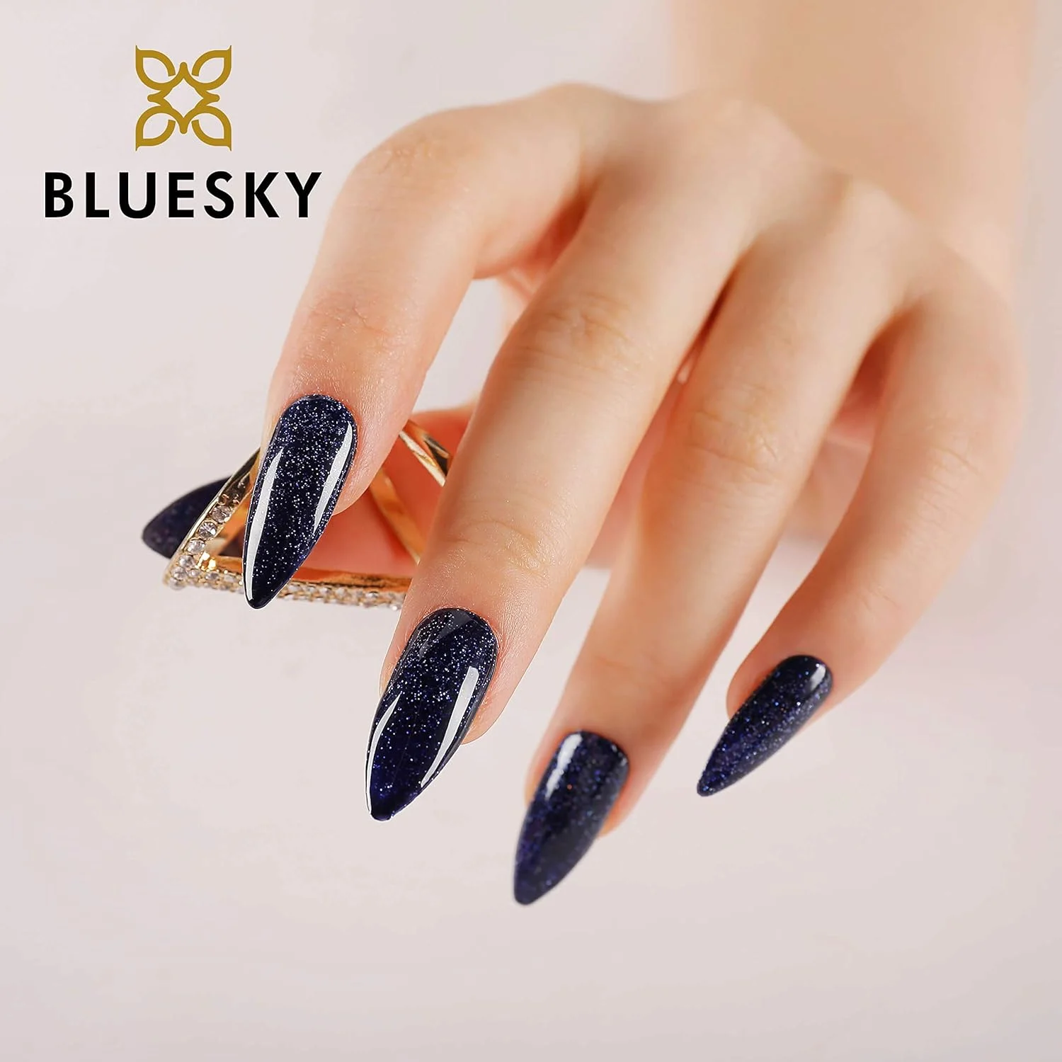 لاک ژل ناخن بلواسکی، مراقبت کننده، Aw19، اکلیلی آبی، ماندگاری طولانی، مقاوم در برابر لب پر شدن، 10 میلی لیتر (نیاز به خشک شدن زیر لامپ UV LED دارد)