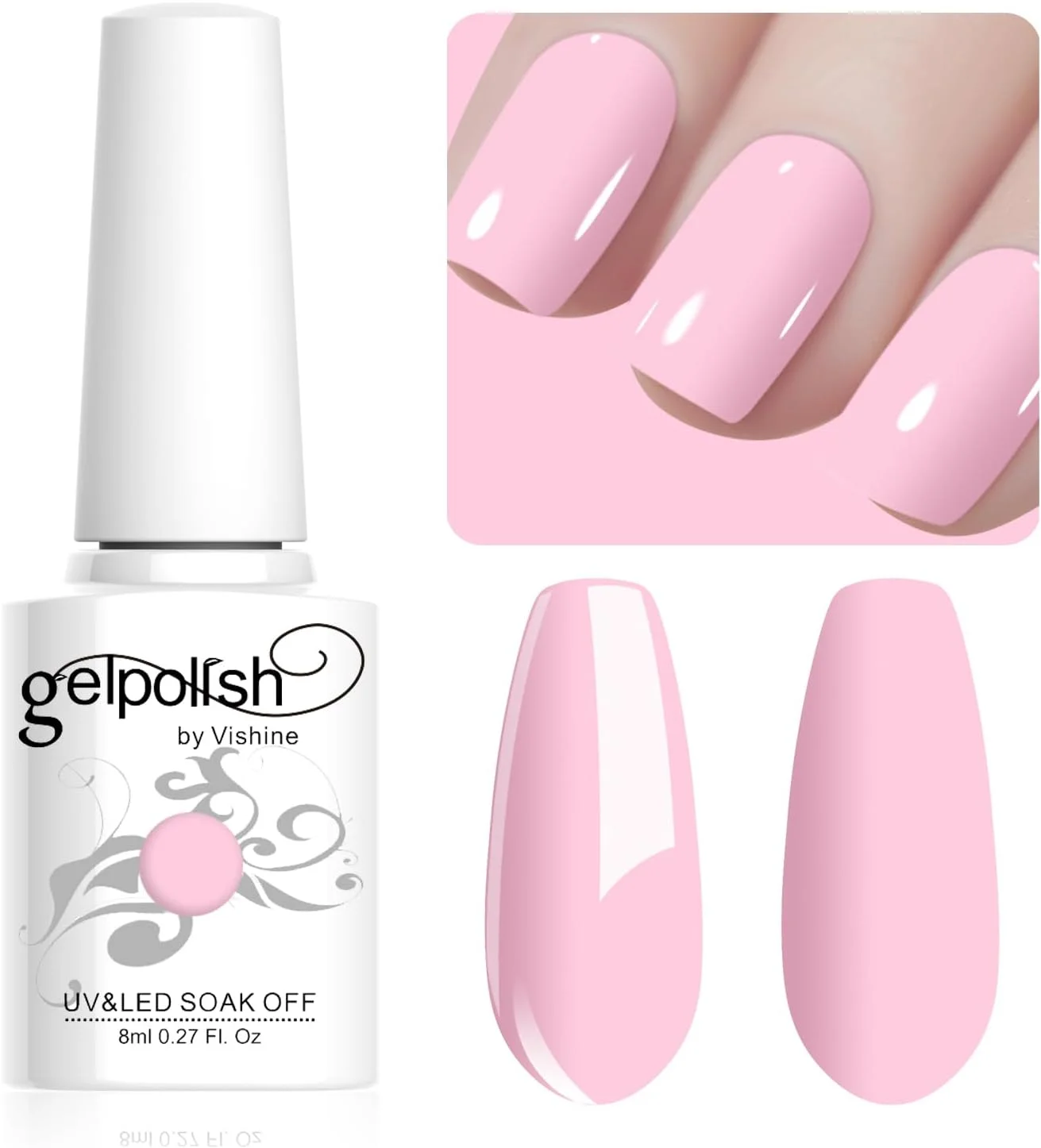 لاک ژل ویشین، ۸ میلی لیتر، صورتی، یو وی ال ای دی، مناسب طراحی ناخن، مانیکور، زنان و دختران، شماره ۰۴۹ لاک ژل ویشین، ۸ میلی لیتر، صورتی، یو وی ال ای دی، مناسب طراحی ناخن، مانیکور، زنان و دختران، شماره ۰۴۹