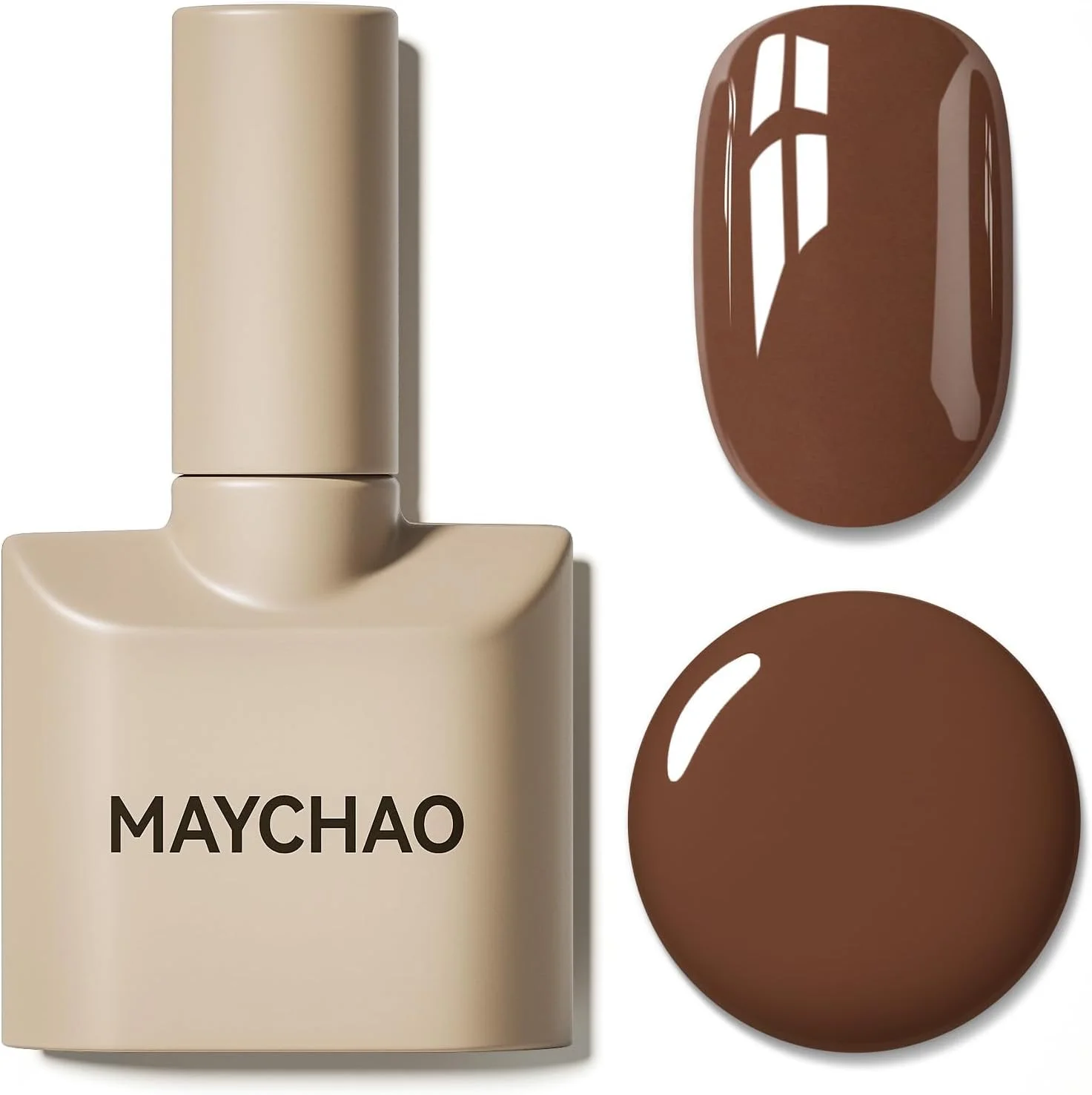 لاک ژل ناخن قهوه ای مایچائو 15 میلی لیتری، لاک ژل یو وی ال ای دی، مناسب برای طراحی ناخن، مانیکور و استفاده در منزل، 15 میلی لیتر لاک ژل ناخن قهوه ای مایچائو 15 میلی لیتری، لاک ژل یو وی ال ای دی، مناسب برای طراحی ناخن، مانیکور و استفاده در منزل، 15 میلی لیتر