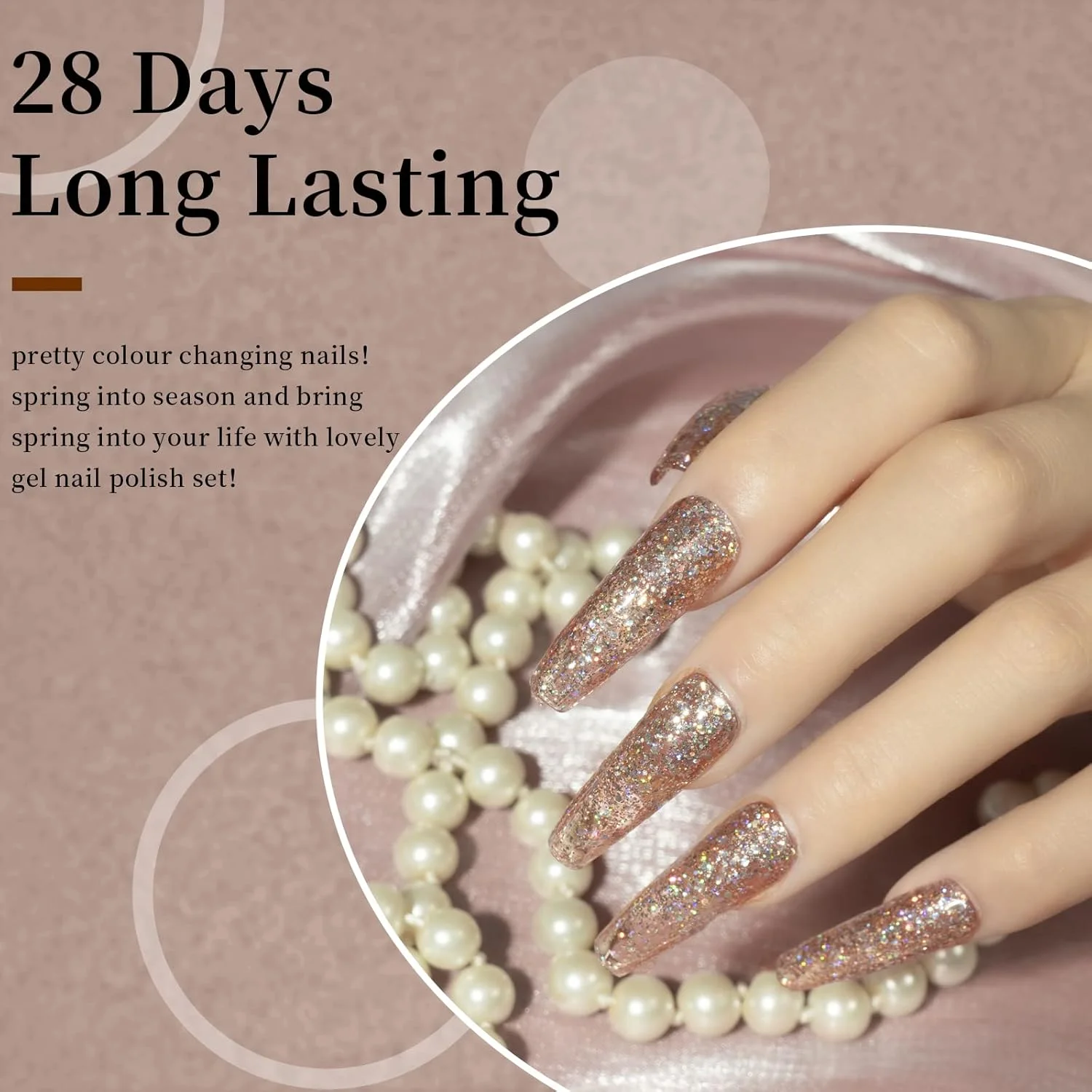 لاک ژل ناخن مایچائو 15 میلی لیتر، 1 عدد، لاک ناخن اکلیلی صورتی روشن، لاک ژل ناخن UV LED، هنر ناخن، مانیکور مبتدی، سالن DIY در خانه، 0.5 OZ