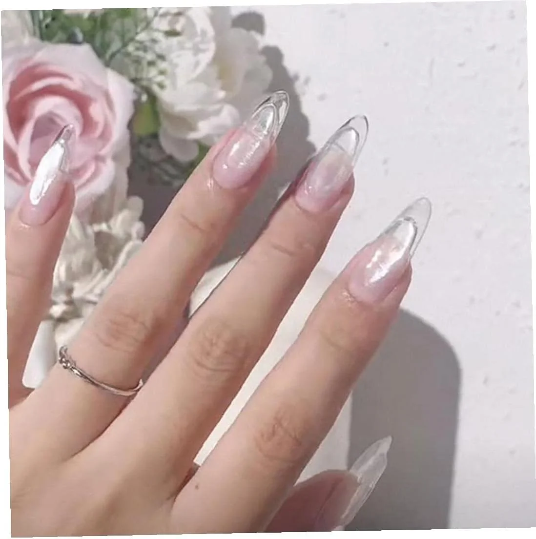 پودر اکلیل ناخن مرواریدی مانیکور براق پودر دیپینگ پودر کروم ناخن پیگمنت گرد و غبار اکلیل ناخن