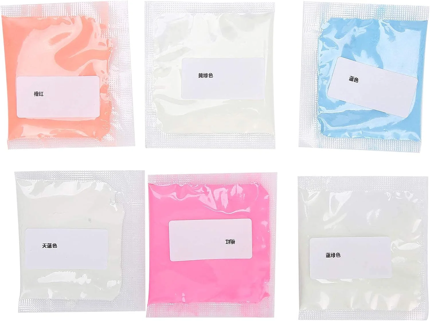 پودر فلورسنت ناخن DIY، پودر اکلیل ناخن با اثر ماندگاری طولانی برای لوازم آرایشی، سالن آرایش مو، آرایش بانوان و استفاده شخصی