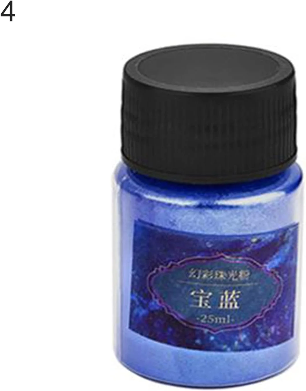 پودر رنگی رنگ ناخن پودر براق طراحی ناخن درخشان برای دختران