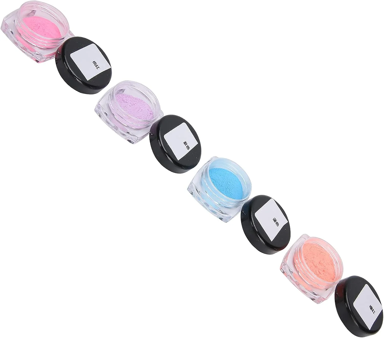 پودر فلورسنت ناخن DIY، پودر اکلیل ناخن فلورسنت مناسب برای استفاده شخصی، آرایش بانوان، آرایشگاه ها و لوازم آرایشی