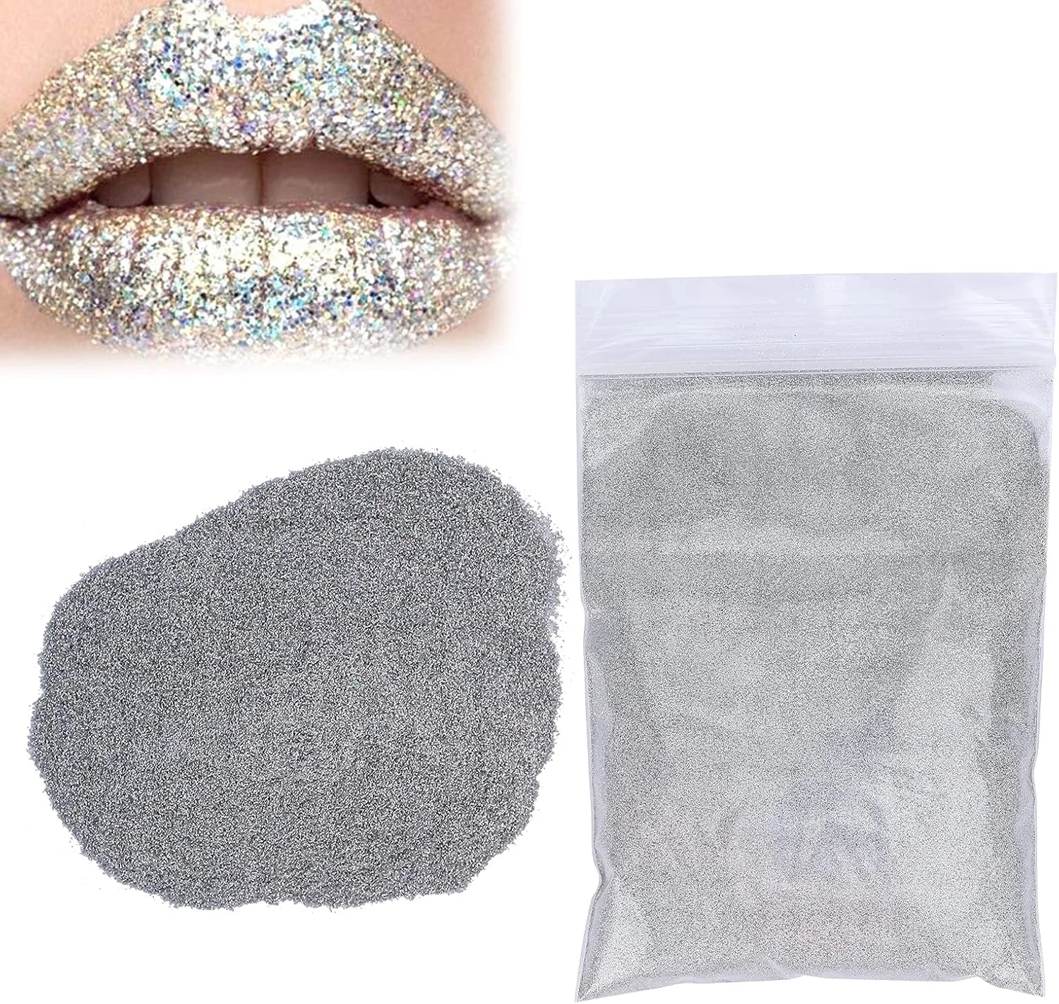 پودر اکلیل هنری ناخن 50 گرمی، ست پودر اکلیل، بادوام، مهر و موم آسان، سازگار با محیط زیست، چند منظوره، پودر برای ساخت کاردستی و آرایش (#1)