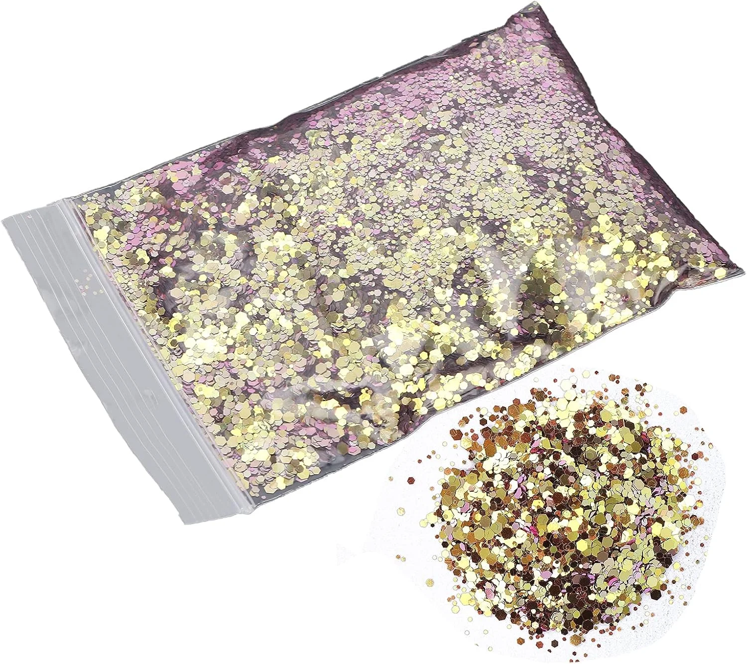 پودر پولک ناخن 50 گرمی، مجموعه گرد و غبار اکلیلی، مواد درجه یک بدون بو و کاملا ایمن، پولک های مخلوط تزئینات هنری ناخن اکلیلی (#4)