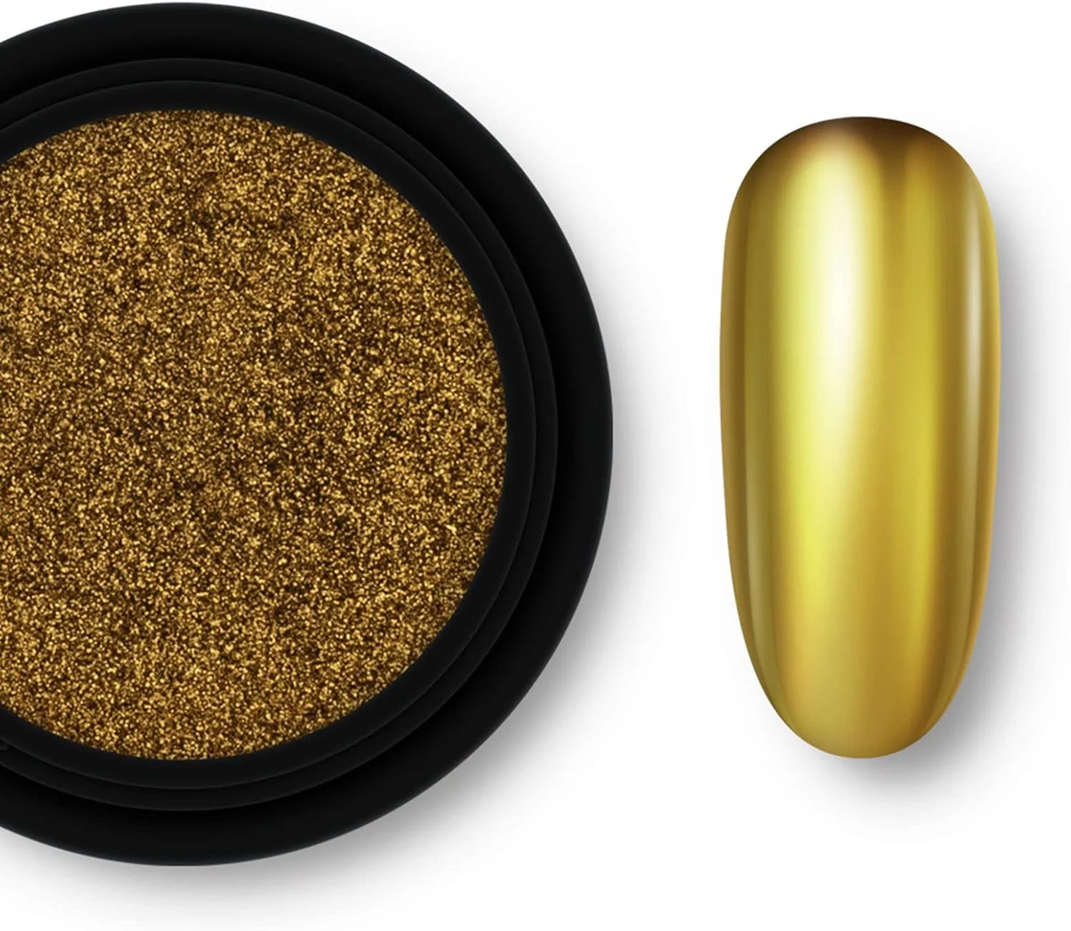 برچسب های طراحی ناخن، پودر اکلیلی ناخن، رنگ متالیک، پودر پیگمنت آینه ای ناخن با ماندگاری طولانی، پودر آینه ای براق برای تزئین ناخن