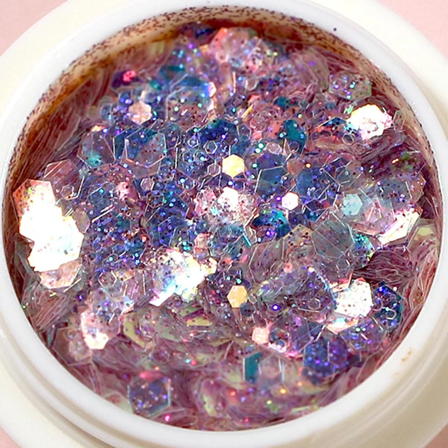 تزئینات ناخن تزویق، دکور مهمانی طراحی ناخن DIY، پودر طراحی ناخن مرواریدی، مروارید شفاف و درخشان، پودر هولوگرافیک براق برای مانیکور و طراحی ناخن (8 رنگ)